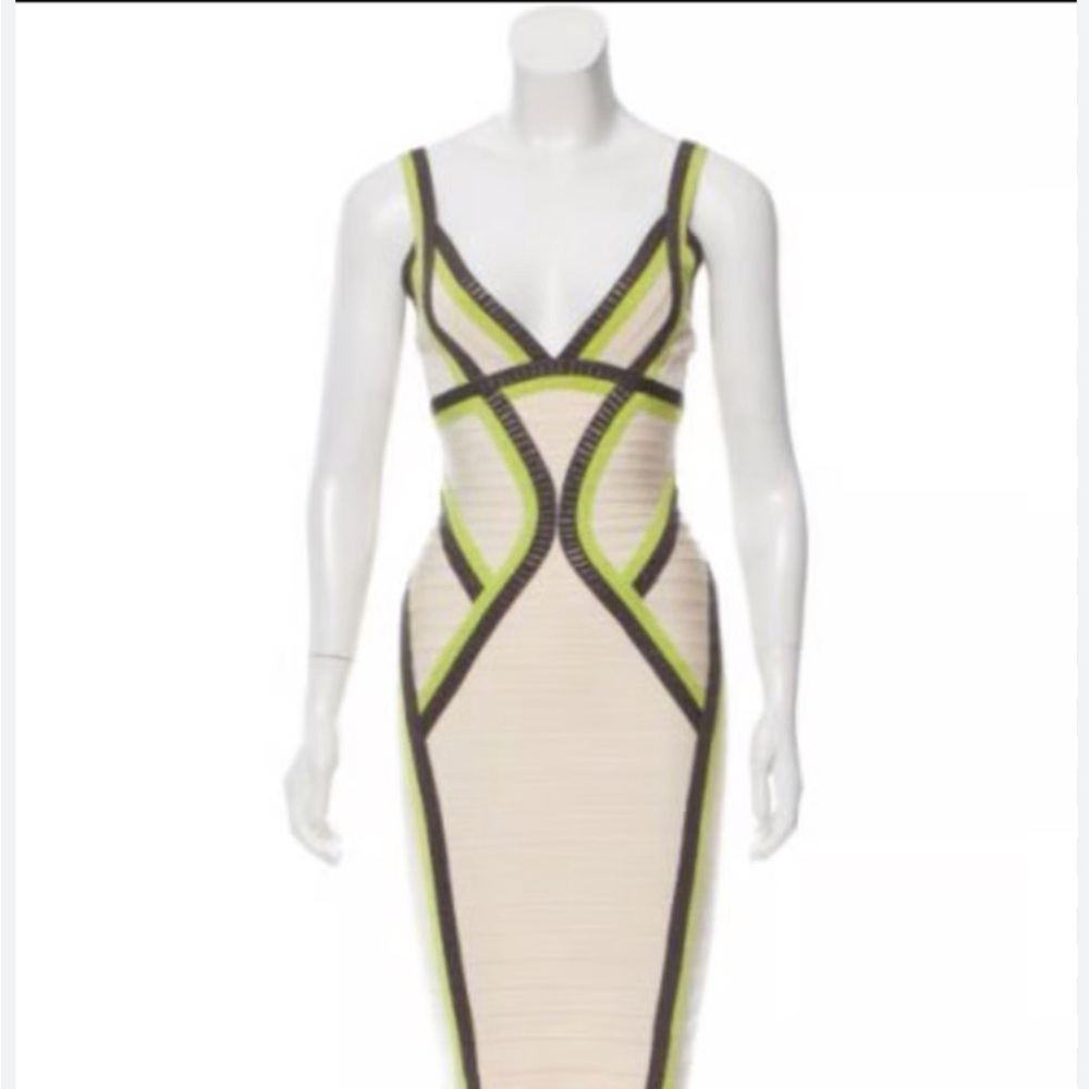 Herve Leger bandage dress